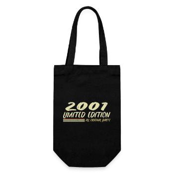 Cadeau D'anniversaire 2001 Idée Cadeau 2001 - Sac à bouteille - noir - Devant