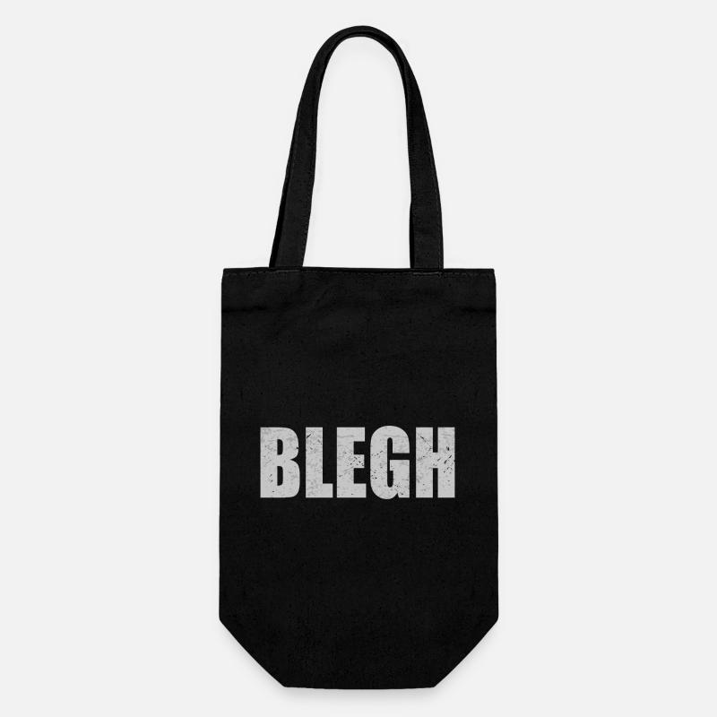 Blegh Metalcore Deathcore - Geschenkbeutel für Flaschen - Schwarz