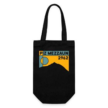Piz Mezzaun, Randonnée à ski, Tour de montagne, Souvenir, Souvenir - Sac à bouteille - noir - Devant