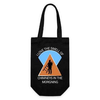 Chimney Sweep Chimney Sweep - Gift Bag for Bottles - black - Front