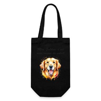 Golden rayon de soleil - Sac à bouteille - noir - Devant