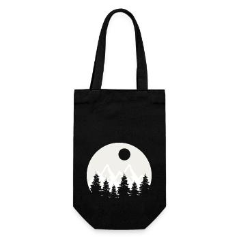 Travel - Geschenkbeutel für Flaschen - Schwarz - Vorne