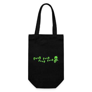 F**k F**k F**k Extraterrestre Fuck Fuck Fuck Alien - Sac à bouteille - noir - Devant