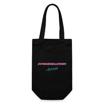 Junggesellinnenabschied - JGA - Geschenkbeutel für Flaschen - Schwarz - Vorne