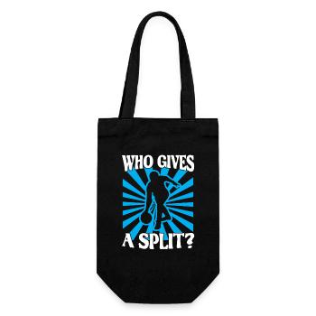 Bowling Kegel Spruch Qui donne un Split - Sac à bouteille - noir - Devant