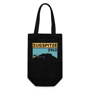 Zugspitze Höhe Hiking Hike Train Germany - Gift Bag for Bottles - black - Front