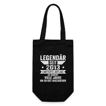 Legendär seit 2013 Limitierte Auflage 2013 - Geschenkbeutel für Flaschen - Schwarz - Vorne