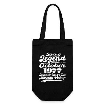Il était une fois une légende. Octobre 1977 Naissance - Sac à bouteille - noir - Devant