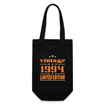 1994 Vintage Retro Birthday Bday Gift 1994 - Sac à bouteille - noir - Devant