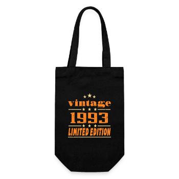 1993 Vintage Retro Birthday Bday Gift 1993 - Sac à bouteille - noir - Devant