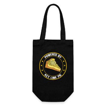Cake Lime Cake Lemon Cake Gift - Gift Bag for Bottles - black - Front