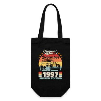 Décembre 1997 Cadeau d’anniversaire Décembre 1997 - Sac à bouteille - noir - Devant