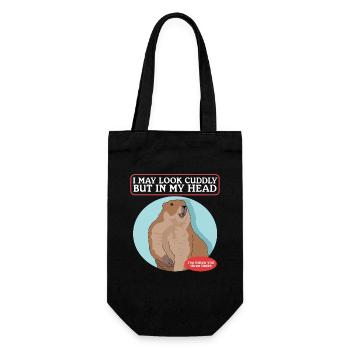 Marmots Mankai Munggen Groundhog Gift - Gift Bag for Bottles - black - Front