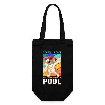 Vacances d’été Étudiant Vacances École Cadeau - Sac à bouteille - noir - Devant