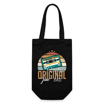 Original Juin 1988 Né 1988 Retro - Sac à bouteille - noir - Devant