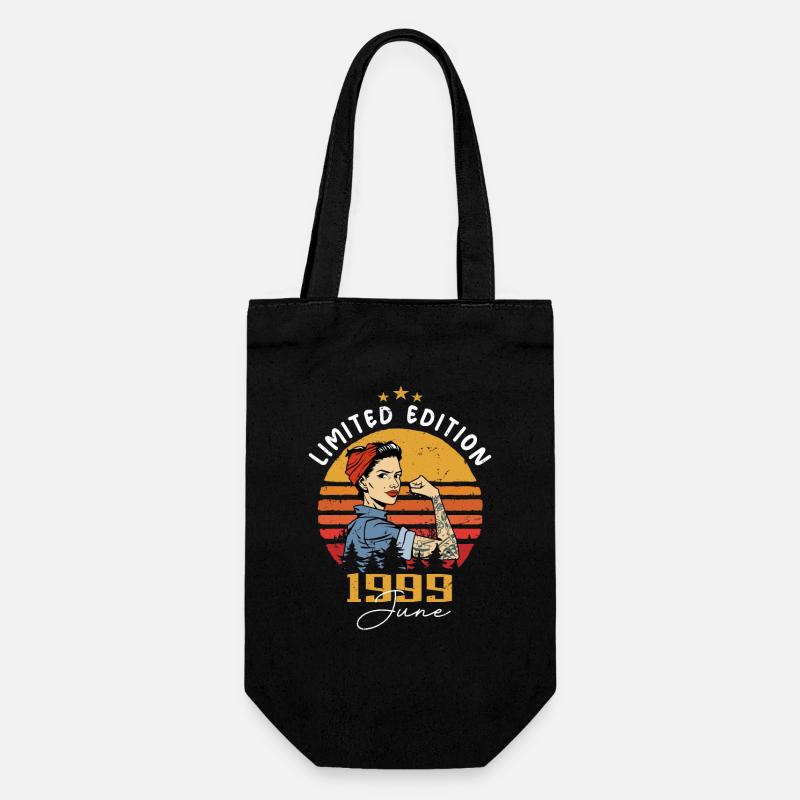 Millésime 1999 - Né en Juin 1999 - Sac à bouteille - noir