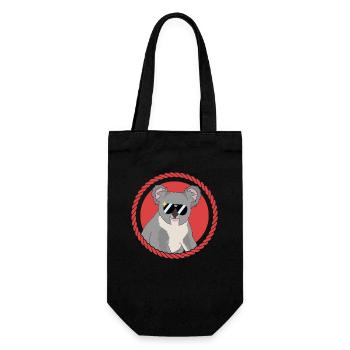 Koala Koalas Koala Bear Koala Bears Cadeau - Sac à bouteille - noir - Devant