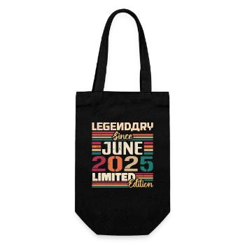 Legendary June 2025 Limited Edition Juni 2025 - Geschenkbeutel für Flaschen - Schwarz - Vorne