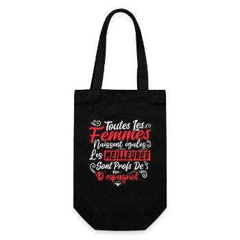 Prof Professeur Espagnol Métier Espagne - Sac à bouteille - noir - Devant