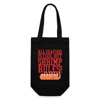 Crab Shrimp Crab Lover Crab Gift - Gift Bag for Bottles - black - Front