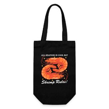 Crab Shrimp Crab Lover Crab Gift - Gift Bag for Bottles - black - Front