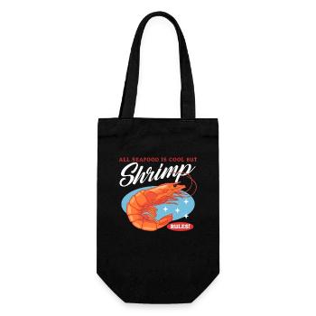 Crab Shrimp Crab Lover Crab Gift - Gift Bag for Bottles - black - Front