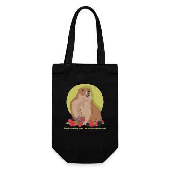 Marmots Mankai Groundhog Munggen Gift - Gift Bag for Bottles - black - Front
