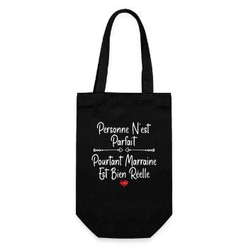 Marraine - Sac à bouteille - noir - Devant