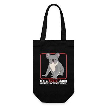 Koala Koala Bears Koalas Koala Bear Cadeau - Sac à bouteille - noir - Devant