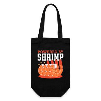 Crab Shrimp Crab Lover Crab Gift - Gift Bag for Bottles - black - Front