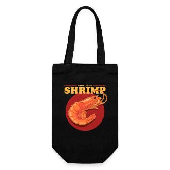 Crab Shrimp Crab Lover Crab Gift - Gift Bag for Bottles - black - Front
