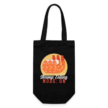 Crab Shrimp Crab Lover Crab Gift - Gift Bag for Bottles - black - Front