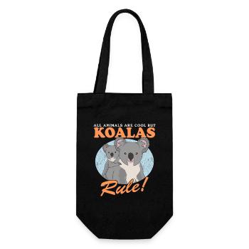 Koala Koala Ours Koala Ours Koala Koalas Cadeau - Sac à bouteille - noir - Devant