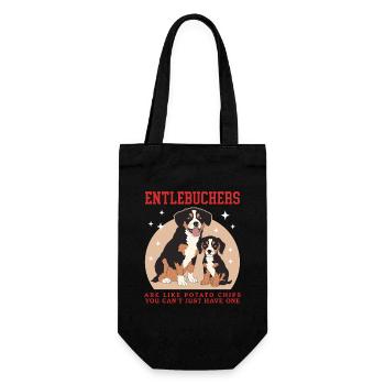 Entlebucher Mountain Dog Dog Owner Cadeau - Sac à bouteille - noir - Devant