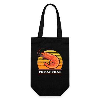 Crab Shrimp Crab Crab Lover Gift - Gift Bag for Bottles - black - Front