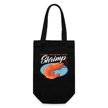 Crab Crab Lover Shrimp Crab Gift - Gift Bag for Bottles - black - Front