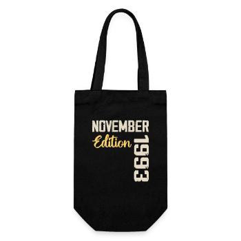 Born in November 1993 - Edition 1993 - Gift Bag for Bottles - black - Front