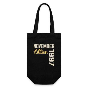 Born in November 1997 - Edition 1997 - Gift Bag for Bottles - black - Front