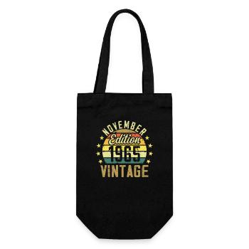 The legends were born in November 1965 - 1965 - Gift Bag for Bottles - black - Front