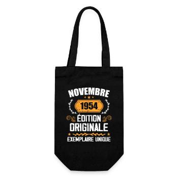Cadeau D'anniversaire En Novembre 1954 - 1954 - Sac à bouteille - noir - Devant