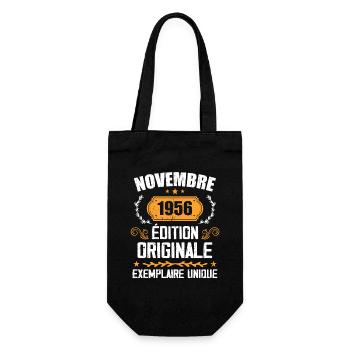 Cadeau D'anniversaire En Novembre 1956 - 1956 - Sac à bouteille - noir - Devant