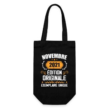 Cadeau D'anniversaire En Novembre 2021 - 2021 - Sac à bouteille - noir - Devant