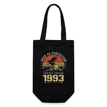 1993 Original Vintage Anniversaire 1993 rétro - Sac à bouteille - noir - Devant
