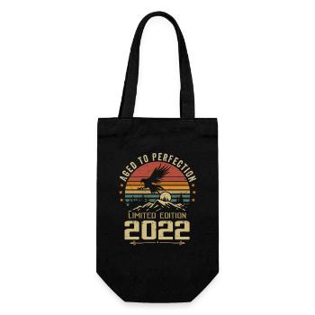 2022 Original Vintage Anniversaire 2022 rétro - Sac à bouteille - noir - Devant