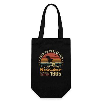The legends were born in November 1965 - 1965 - Gift Bag for Bottles - black - Front