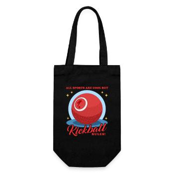 Kickball Kickball Joueur Kickballer Cadeau - Sac à bouteille - noir - Devant