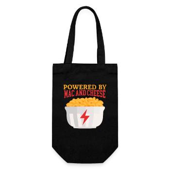 Macaroni with Cheese Mac and Cheese Gift - Gift Bag for Bottles - black - Front