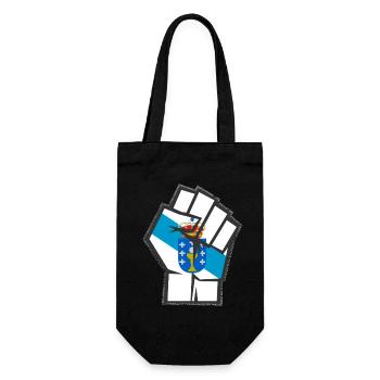 Galice, drapeau galicien, bandeira do orgullo - Sac à bouteille - noir - Devant
