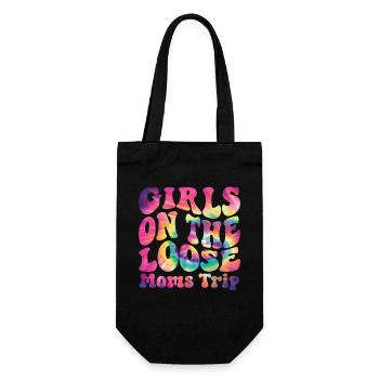 Girls On The Loose Moms Friends Trip - Gift Bag for Bottles - black - Front