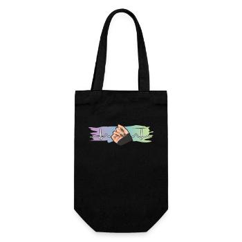Heartbeat Nail Design Nail Studio Tech - Sac à bouteille - noir - Devant